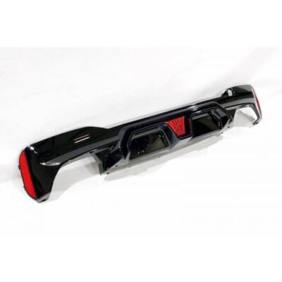 Difusor Trasero BMW G30 / G31 Look M5 CS Negro brillante