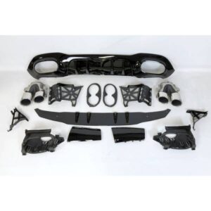Difusor Trasero Mercedes V177 AMG Look A45 4 Puertas