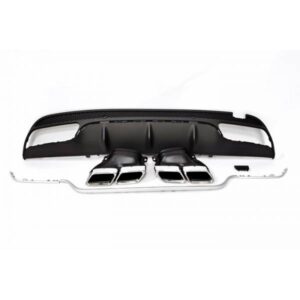 Difusor Trasero Mercedes W205 2014-2018 4P / SW AMG Look C63 ABS