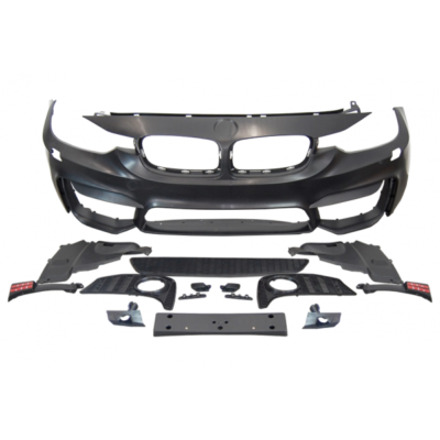 Paragolpes Delantero BMW F30-F31 Look M4 Lip Spoiler ABS